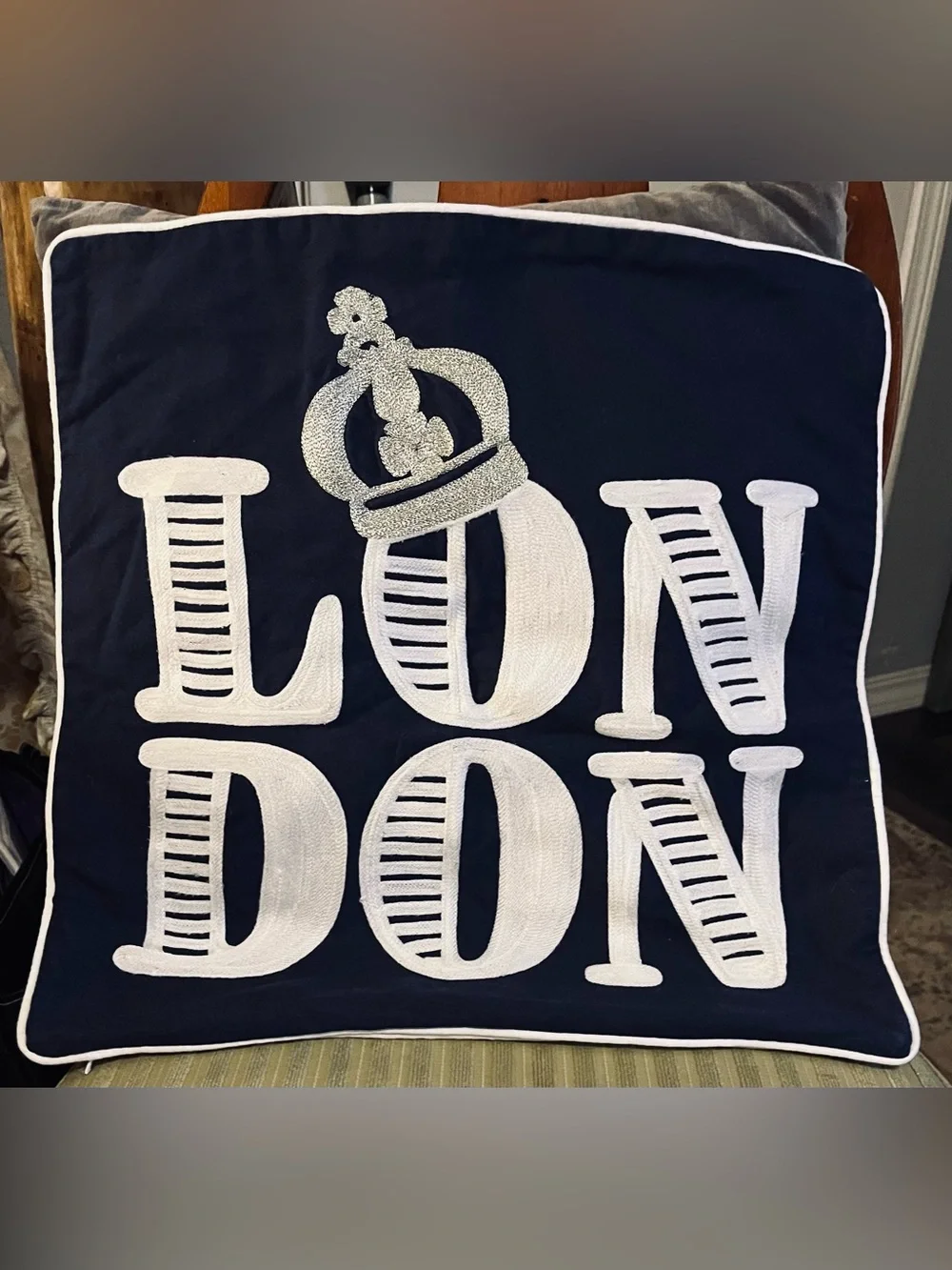 Like New PB Teen Pillow Cover 18x18